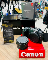 CAMERA CANON EOS RP SEMINOVA + ADAPTADOR EF SEMINOVO