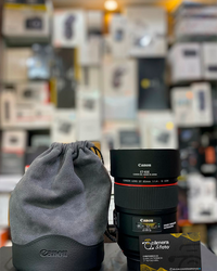 CANON 85MM EF – LENTE SEMINOVA