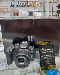 CANON EOS R10 + LENTE DO KIT – MIRRORLESS SEMINOVA