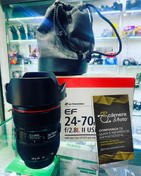 CANON EF 24–70mm f/2.8 – LENTE SEMINOVA