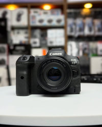 Câmera Canon R5 + Lente 50mm – Seminova e Completa!