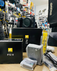 Câmera Nikon Z6 II + Adaptador FTZ II – Seminovos