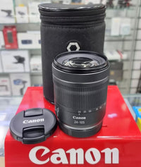LENTE CANON 24–105mm PRETA – SEMINOVA