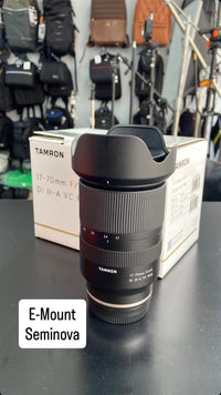 LENTE TAMRON 17–70mm f/2.8 DI III-A VC RXD – SEMINOVA