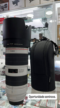 LENTE CANON EF 70-200mm f/2.8 IS USM L III | SEMINOVA
